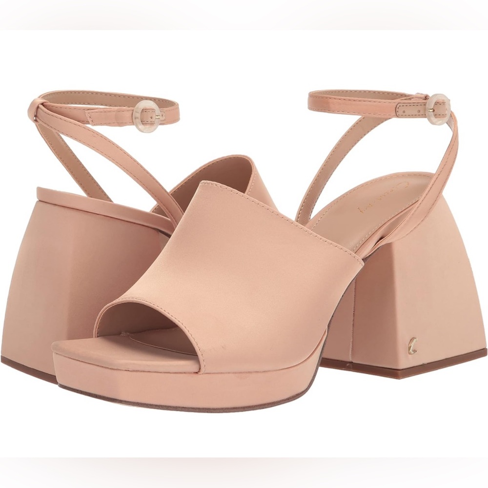 9 CIRCUS NY BY SAM EDELMAN Women's Miranda Platform Sandal Like New Open Toe